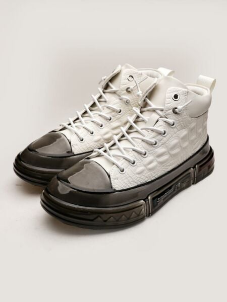 WHITE DELUX W HAKİKİ DERİ ERKEK BOT BEYAZ - 44