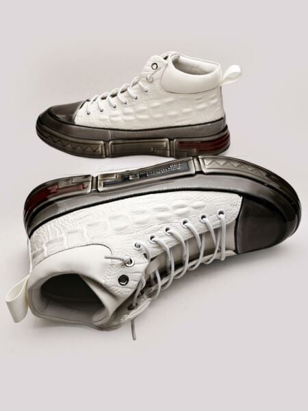 WHITE DELUX W HAKİKİ DERİ ERKEK BOT BEYAZ - 44