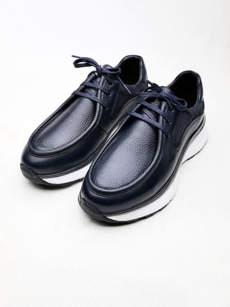 DARK BLUE ICON RAHAT TABAN TARZ AYAKKABI LACİVERT - 44