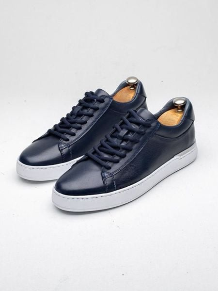 NAVY BLUE MARCO ERKEK DERİ GÜNLÜK HAFİF AYAKKABI LACİVERT - 41