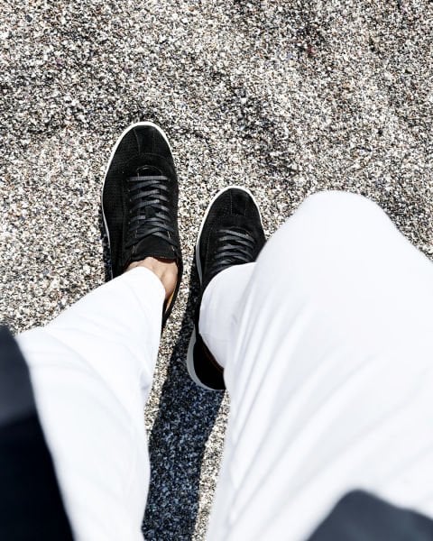 BLACK SUEDE  PASS-X SÜET DERİ ERKEK GÜNLÜK AYAKKABI SİYAH SÜET - 44