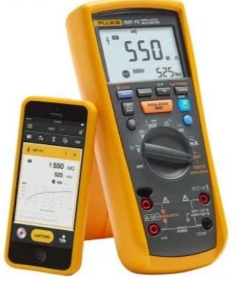 Fluke 1587FC İzolasyon Test ve Multimetre