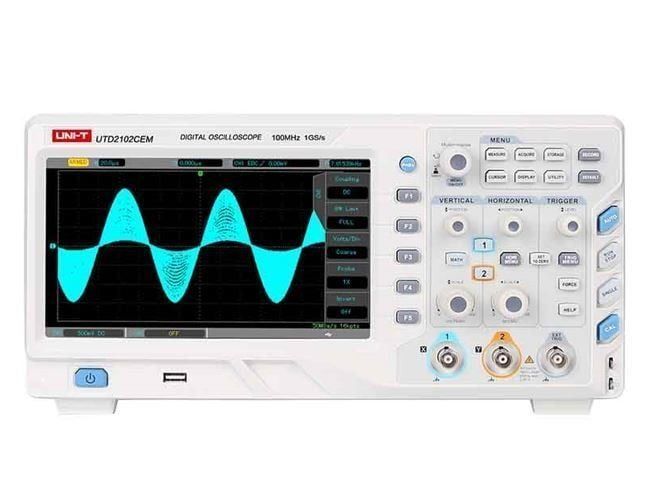 Unit UTD2102CEM 100Mhz 2 Kanal Dijital Osiloskop