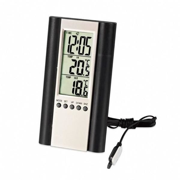 ELC Elektro Market H6308B Termometre Saat Alarm