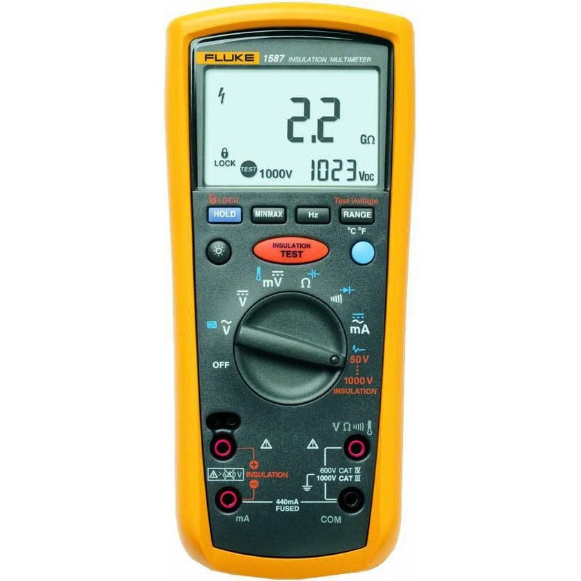 Fluke 1577 İzolasyon Test Cihazı + Multimetre