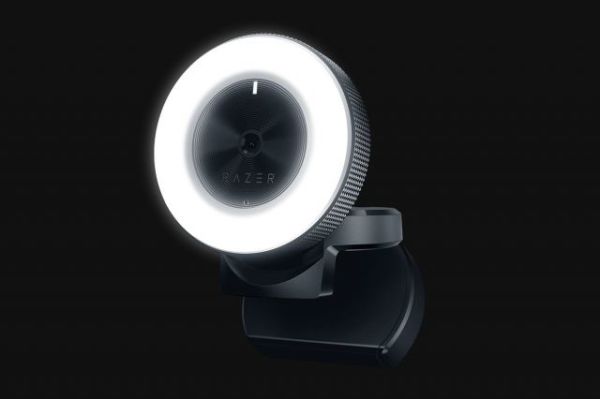RZ19-02320100-R3M1 Kiyo Halka Işığı İle Donatılmış Masaüstü Siyah Gaming Web Kamera