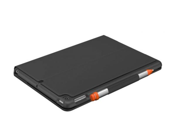 Logıtech Slim Folio Ipad 10.2 İnç 7.Ve 8. Nesil İle Uyumlu Klavyeli Tablet Kılıf-Koyu Gri 920-009481