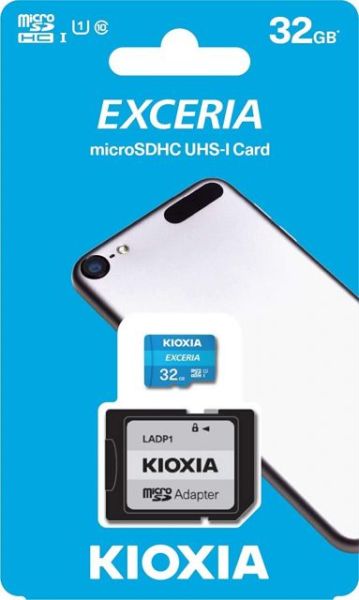 LMEX1L032GG2 32GB  EXCERIA MicroSD C10 U1 UHS1 R100 Hafıza kartı