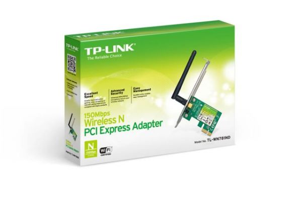 Tp-Lınk Tl-Wn781Nd 150Mbps Kablosuz Pcı Exp Adaptör