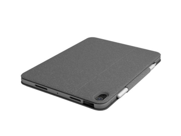 Logıtech Slım Folıo Touch Ipad Air 10.9 İnç 4.Nesil İle Uyumlu Klavyeli Kılıf-Koyu Gri 920-010002