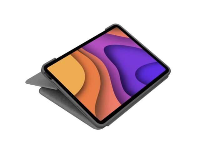 Logıtech Slım Folıo Touch Ipad Air 10.9 İnç 4.Nesil İle Uyumlu Klavyeli Kılıf-Koyu Gri 920-010002