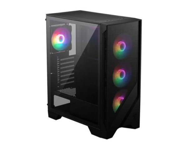 Msı Mag Forge 120A Aırflow Temperli Cam 6 X120Mm Auto Rgb Fan Atx Gaming Bilgisayar Kasası