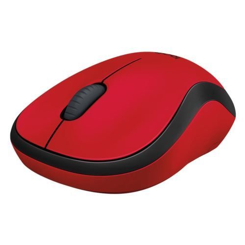 910-004880 M220 Kablosuz Optik 1000DPI Kırmızı Mouse