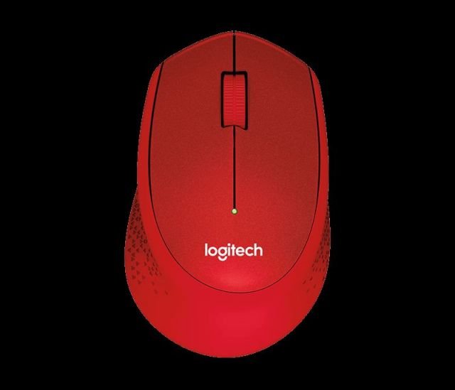 910-004911 M330 Kablosuz Optik 1000DPI Kırmızı Mouse