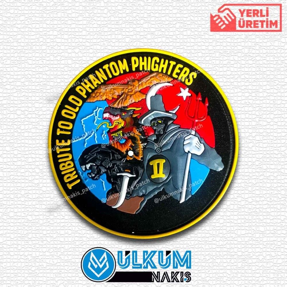 Tribute To Old Phantom Phighters Pvc Patch