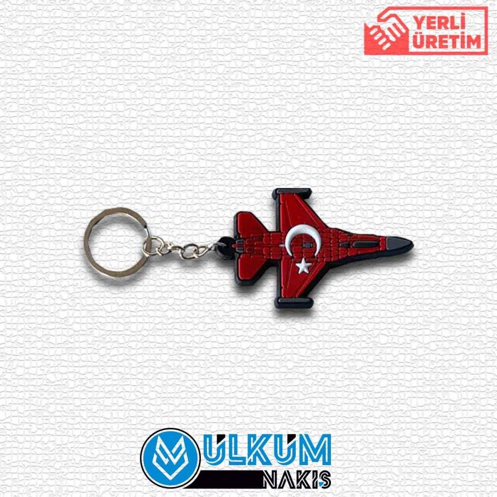 F-16 Anahtarlık Pvc Anahtarlık