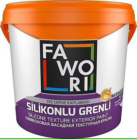 FAWORİ SİLİKONLU GRENLİ DIŞ CEPHE KAP.25KĞ