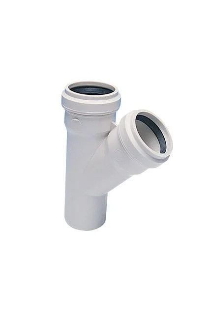 PVC ATIKSU TEK ÇATAL 75*75