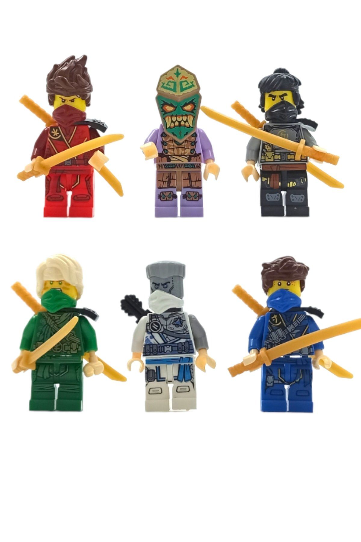 Legolarla Uyumlu Ninjago Macerası: 5cm Boyunda Efsanevi Figürler