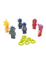 Sonic Hayranlarına Özel: Lego Uyumlu 6lı Figür Seti 5cm.