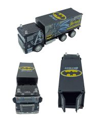 Batman Figür Temalı Oyuncak Metal Tır Batman Sevenlerin Oyuncak Metal Tırı 14cm.