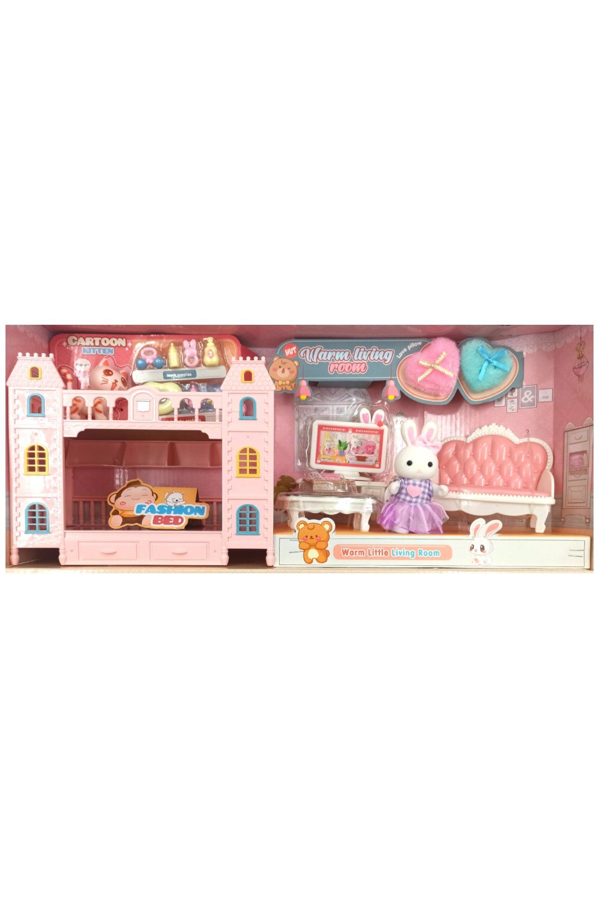 Çocuklar İçin Eğlencenin Adı: Bay Dreamy Tavşan Yatak Odası Seti