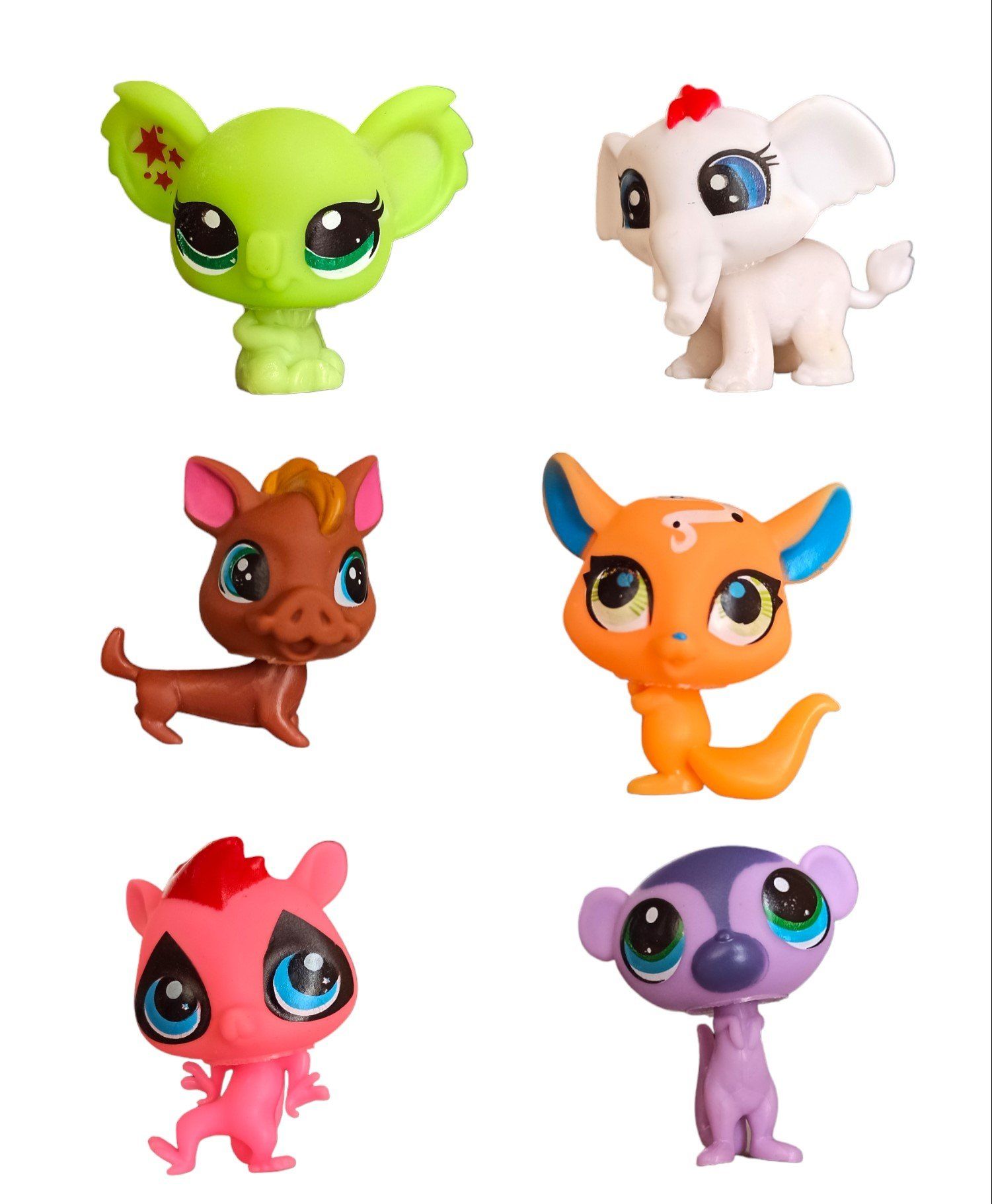 Littlest Pets Shop Minişler 6 Lı Oyuncak Miniş Ailesi 2.Model