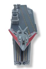 Fırlat, Sürükle, Eğlenceyi Yakala: Sürtmeli Fırlatma Mekanizmalı 24cm. Uçak Gemisi Seti