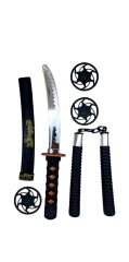 Oyuncak Ninja Samuray Kılıcı ve Mınçıkası Samuray Kılıcı