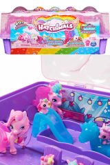 Hatchimals 10 Sürpriz Karakterli Unicorn Ailesi Oyun Seti ile Sihirli Bir Dünyaya Adım Atın!