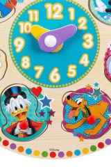 Hem Eğlenceli Hem de Eğitici: Mickey Mouse Ahşap Bultak Tutmalı Saat
