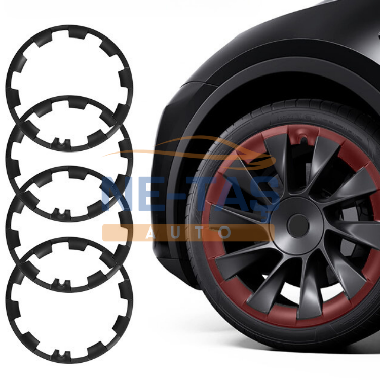 Tesla Model Y 20 İnç Induction Jant Kenar Koruma - Tekli