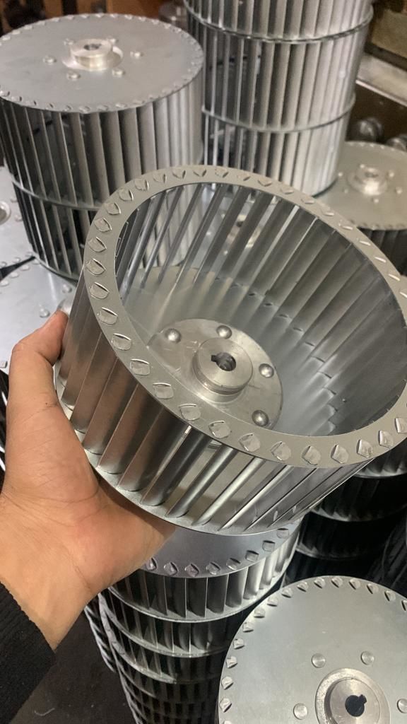 ÇAP 133 BOY 80 DELİK 8 mm SAĞ YÖN RADYAL FAN PERVANESİ