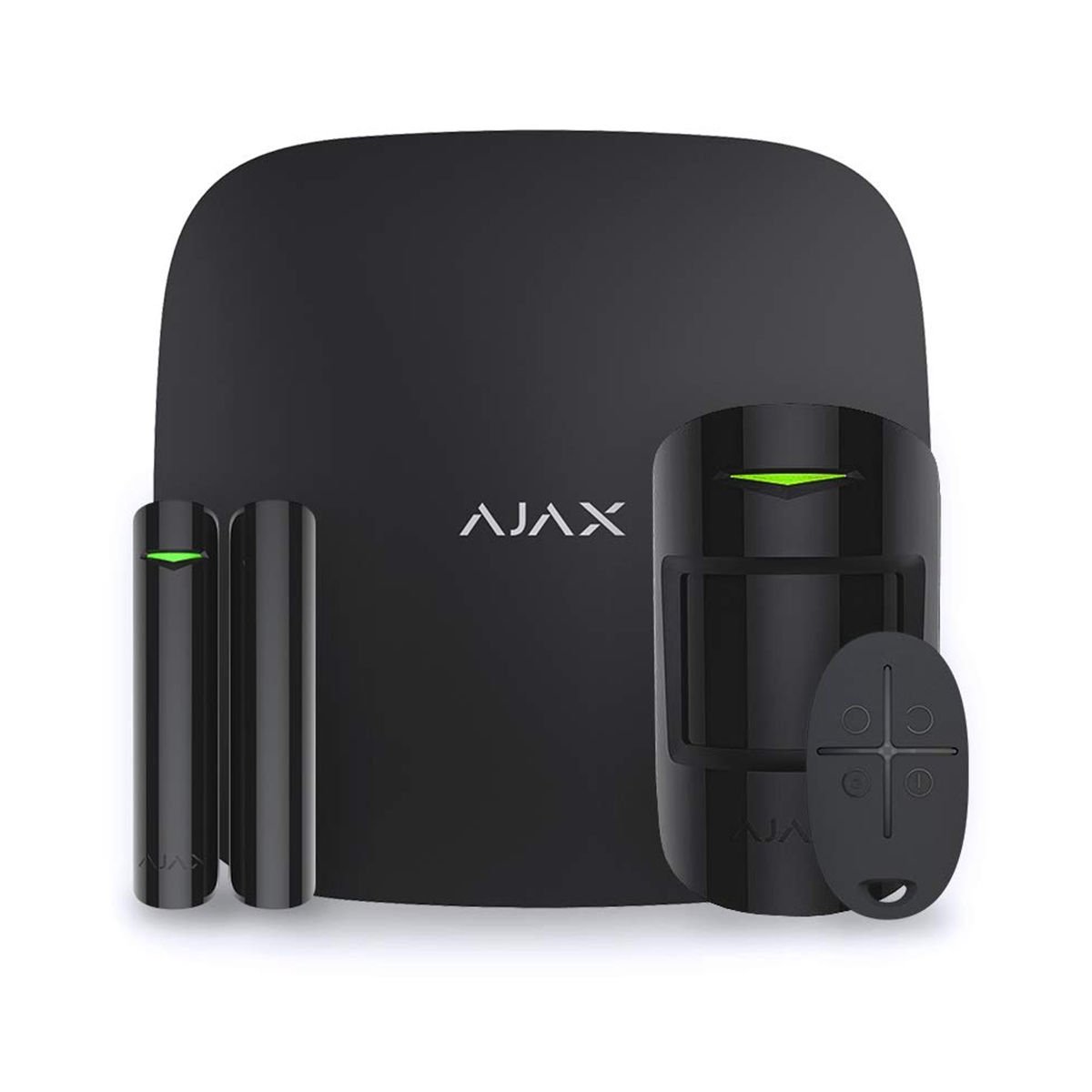 Ajax Hub Kit Starterkithub Siyah Kablosuz Alarm Seti