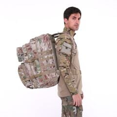 Single Sword 60 L Su Geçirmez Outdoor Taktik Dağcı&Kamp Çantası MULTİCAM