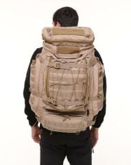 Single Sword Premium Kalite 100+10L Su Geçirmez Outdoor Sırt Çantası BEJ