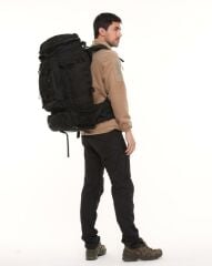Single Sword Premium Kalite 100+10L Su Geçirmez Outdoor Sırt Çantası SİYAH