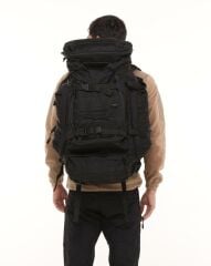 Single Sword Premium Kalite 100+10L Su Geçirmez Outdoor Sırt Çantası SİYAH