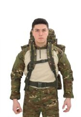 Single Sword 100+10L Su Geçirmez Outdoor Taktik Kamp Çantası MULTİCAM
