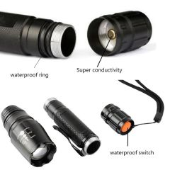 Single Sword Şarjlı Zoom'lu El Feneri - Ultra Parlak 3000 Lümen