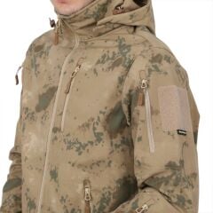 Single Sword Su Geçirmez Outdoor Softshell Taktik Erkek Mont JAN - M