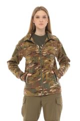 Single Sword Askeri ve Outdoor Erkek&Kadın Taktik Polar Mont-Hırka-Ceket MULTİCAM - 2XL