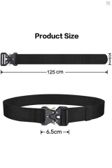 Single Sword Kobra Kemer 125 Cm X 3.8 Cm - Taktik Outdoor ve Koruma Pantolon Kemeri HAKİ