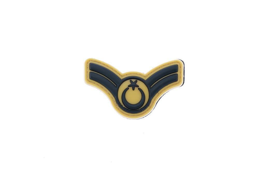 Single Sword Plastik Patch (Peç) Astsubay Rütbe ASB.BÇVŞ - ASB.BÇVŞ