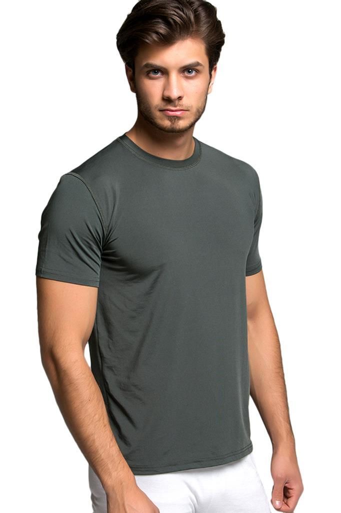 Thermoform HZT18003 Microfiber Kısa Kol Fanila HAKİ - XL