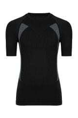 HZT14024 Thermoform Extreme Erkek Seamless Termal Tişört SİYAH - L-XL