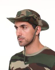 Single Sword Jungle Kep - Şapka - Katlanabilir Safari Fötr Şapkası USA