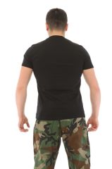 Single Sword Bisiklet Yaka Kısa Kollu Baskılı Kadın&Erkek T-Shirt BEJ - 3XL