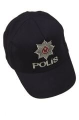 Single Sword Çocuk Asker ve Polis Şapkası SİYAH
