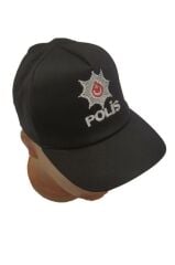 Single Sword Çocuk Asker ve Polis Şapkası SİYAH